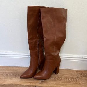 Larena block heel tall boot